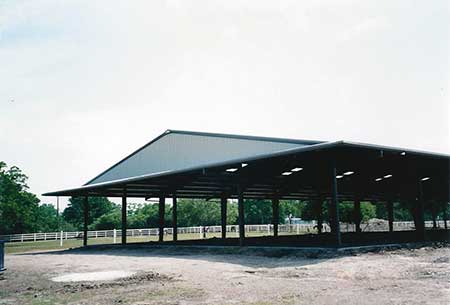 Metal Arenas for Equestrian Centers